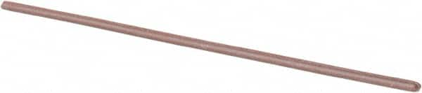 Made in USA - 1/8" Diam x 6" Long, Round Abrasive Pencil - Fine Grade - Americas Tooling