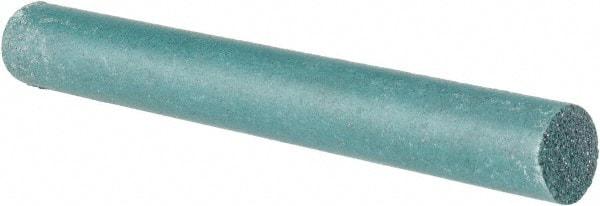 Made in USA - 3/4" Diam x 6" Long, Round Abrasive Pencil - Coarse Grade - Americas Tooling