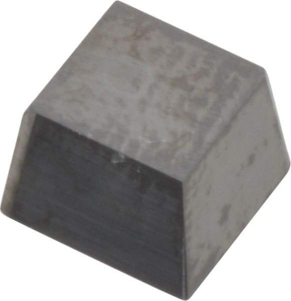Cutting Tool Technologies - 12151215 Carbide Milling Insert - Uncoated, 1/8" Thick, 0.007" Inscribed Circle, 0.215" Corner Radius - Americas Tooling