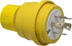 Value Collection - 125/250 Volt, 20 Amp, L14-20 Configuration, Industrial Grade, Ungrounded Plug - 3 Poles, IP67 - Americas Tooling