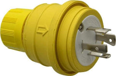 Value Collection - 250 Volt, 20 Amp, L15-20 Configuration, Industrial Grade, Ungrounded Plug - 3 Poles, IP67 - Americas Tooling