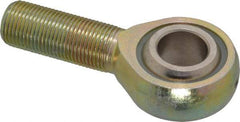 Alinabal - 3/4" ID, 1-3/4" Max OD, 9,000 Lb Max Static Cap, Spherical Rod End - 3/4-16 RH, 1" Shank Diam, 1-3/4" Shank Length, Steel with Molded Nyloy Raceway - Americas Tooling