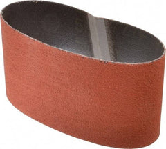 3M - 3-1/2" Wide x 15-1/2" OAL, 50 Grit, Ceramic Abrasive Belt - Ceramic, Coarse, Coated, YF Weighted Cloth Backing, Wet/Dry, Series 777F - Americas Tooling