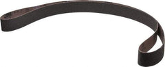 3M - 1-1/2" Wide x 60" OAL, 50 Grit, Aluminum Oxide Abrasive Belt - Aluminum Oxide, Coarse, Coated, X Weighted Cloth Backing, Series 341D - Americas Tooling