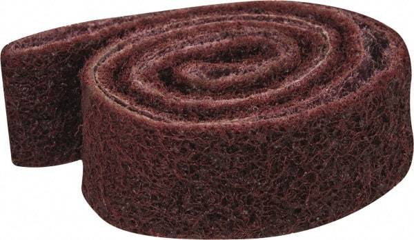 3M - 1" Wide x 30" OAL, Aluminum Oxide Abrasive Belt - Aluminum Oxide, Medium, Nonwoven, Series SC-BS - Americas Tooling