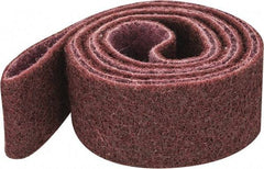 3M - 2" Wide x 72" OAL, Aluminum Oxide Abrasive Belt - Aluminum Oxide, Medium, Nonwoven, Series SC-BS - Americas Tooling