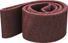 3M - 2-1/2" Wide x 60" OAL, Aluminum Oxide Abrasive Belt - Aluminum Oxide, Medium, Nonwoven, Series SC-BS - Americas Tooling