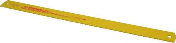 Starrett - 21" Long, 6 Teeth per Inch, High Speed Steel Power Hacksaw Blade - Toothed Edge, 1-3/4" Wide x 0.088" Thick - Americas Tooling