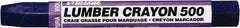 Markal - Clay Based Lumber Crayon - Purple - Americas Tooling