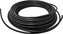 Parker - 1/4" ID x 3/8" OD, 1/16" Wall Thickness, 100' Long, Polyethylene Tube - Black, 125 Max psi, -80 to 150°F - Americas Tooling