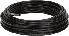 Parker - 8mm OD, 100' Long, Polyethylene Tube - Black, -80 to 150°F - Americas Tooling