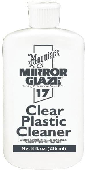 Mirror Glaze - Automotive Clear Plastic Cleaner - 8 oz Bottle - Americas Tooling