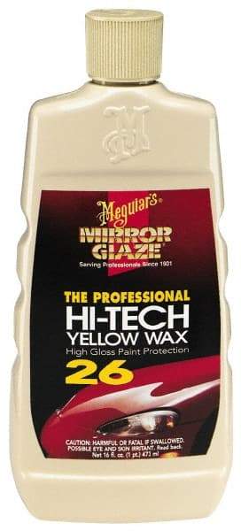 Mirror Glaze - Automotive Liquid Yellow Wax - 16 oz Bottle - Americas Tooling