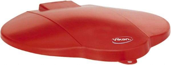 Vikan - 3 Gal Polypropylene Pail Lid - Red, For Use with 5689 - Americas Tooling