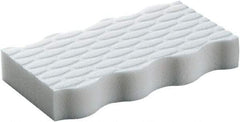 Mr. Clean - 2.4" Long x 4.6" Wide x 0.7" Thick Eraser - Medium-Duty, White - Americas Tooling