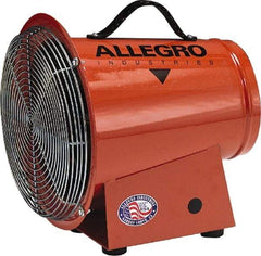 Allegro - 8" Inlet, Electric AC Axial Blower - 0.33 hp, 1,275 CFM, 120 Max Voltage Rating - Americas Tooling