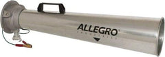 Allegro - 30-1/2 Inch Long, Galvanized Steel Venturi Style Pneumatic Blowers - 1/2 Inch NPT, 7.31 Inch Base Diameter, 7 Inch Face Diameter - Americas Tooling
