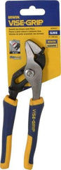 Irwin - 6" OAL, 1" Jaw Length, Groove Joint Pliers - Smooth Jaw, Smooth Head, ProTouch Handles - Americas Tooling