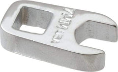 Proto - 7mm 1/4" Drive Chrome Crowfoot Wrench - 33/64" Head Diam x 0.218" Head Thickness, 0.93" OAL - Americas Tooling