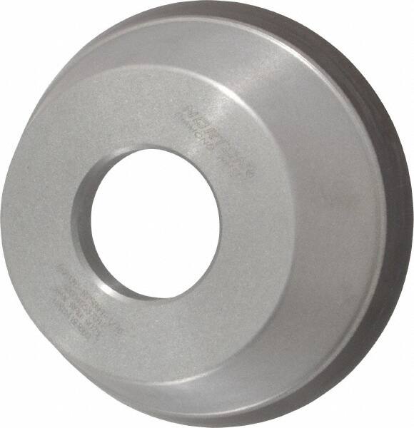 Norton - 3-3/4" Diam, 1-1/4" Hole Size, 1-1/2" Overall Thickness, 120 Grit, Type 11 Tool & Cutter Grinding Wheel - Fine Grade, Diamond, Resinoid Bond - Americas Tooling