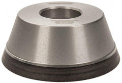 Norton - 3-3/4" Diam, 1-1/4" Hole Size, 1-1/2" Overall Thickness, 120 Grit, Type 11 Tool & Cutter Grinding Wheel - Fine Grade, Diamond, Resinoid Bond - Americas Tooling