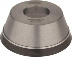 Norton - 3-3/4" Diam, 1-1/4" Hole Size, 1-1/2" Overall Thickness, 180 Grit, Type 11 Tool & Cutter Grinding Wheel - Very Fine Grade, Diamond, Resinoid Bond - Americas Tooling