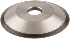 Norton - 6" Diam, 1-1/4" Hole Size, 3/4" Overall Thickness, 150 Grit, Type 12 Tool & Cutter Grinding Wheel - Very Fine Grade, Diamond, Resinoid Bond - Americas Tooling