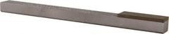 Norton - Coarse, 1" Length of Cut, Single End Diamond Hone - 10/20 Micron, 3/8" Wide x 1/4" High x 4" OAL - Americas Tooling