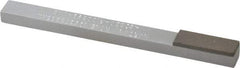 Norton - Very Fine, 1" Length of Cut, Single End Diamond Hone - 220 Grit, 3/8" Wide x 1/4" High x 4" OAL - Americas Tooling