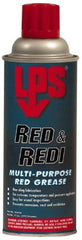 LPS - 11 oz Aerosol General Purpose Grease - Red, 450°F Max Temp, NLGIG 2, - Americas Tooling