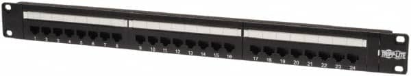 Tripp-Lite - Electrical Enclosure Steel Patch Panel - For Use with Racks - Americas Tooling