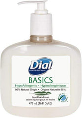 Dial - 16 oz Pump Bottle Liquid Soap - White Pearlescent, Rosemary & Mint Scent - Americas Tooling