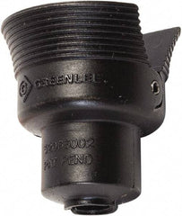 Greenlee - 1/2" Conduit Round Lock - 8" Hole Length x 1/2" Hole Width x 1/2" Hole Diam - Americas Tooling