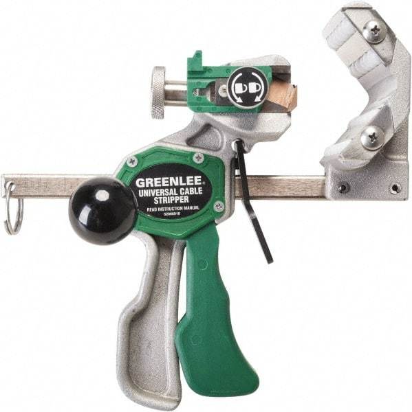 Greenlee - 1/2" to 3" Capacity Cable Wire Stripper - 1/2" Min Wire Gage - Americas Tooling