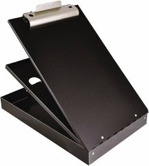 Saunders - 2-3/4" Long x 9" Wide, Clip Board - Black - Americas Tooling