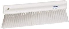 Vikan - Polyester Counter Brush - 2" Bristle Length, 11" Long x 1-1/4" Wide Head, White - Americas Tooling