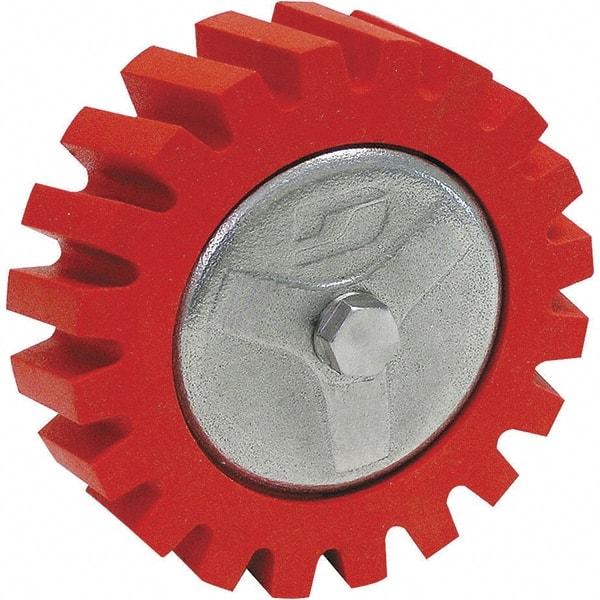 Dynabrade - Angle & Disc Grinder Eraser Wheel - Use with 18256 & 18258 - Americas Tooling