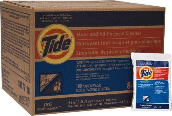 Tide - Packet Cleaner - Use on Fiberglass, Linoleum, Plastic, Stainless Steel, Wood - Americas Tooling