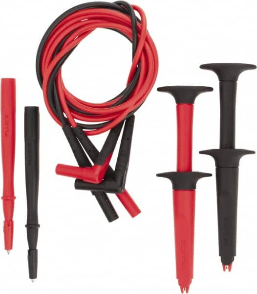 Fluke - Black/Red Electrical Test Equipment Leads Set - Americas Tooling