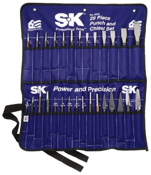 SK - 29 Piece Punch & Chisel Set - Americas Tooling