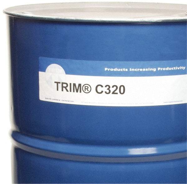 Master Fluid Solutions - Trim C320, 54 Gal Drum Cutting Fluid - Synthetic - Americas Tooling