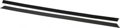 Rubbermaid - 23" Long x 1.1" Wide Microfiber Hook & Loop Replacement Set - Black, Hook & Loop - Americas Tooling