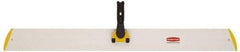 Rubbermaid - 36.1" Long x 3-1/2" Wide Aluminum Dust Mop Frame - Yellow, Quick Connect - Americas Tooling