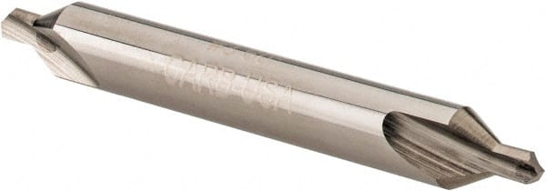 Hertel - #3 Plain Cut 60° Incl Angle Solid Carbide Combo Drill & Countersink - Americas Tooling