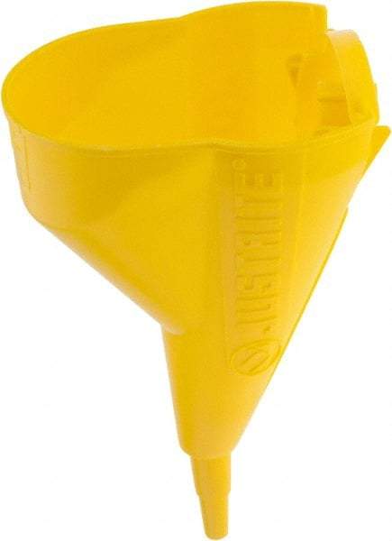 Justrite - 11-1/4 Inch Long, Safety Can Poly Funnel - 1/2 Inch Diameter, Compatible with Type I Safety Cans - Americas Tooling