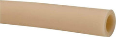 Made in USA - 1/4" ID x 3/8" OD, 1/16" Wall Thickness, Cut to Length (50' Standard Length) TPE Tube - Natural, 70 Max psi, 73 Shore A Hardness - Americas Tooling