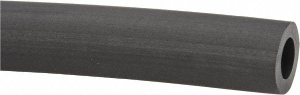 Made in USA - 1/4" ID x 7/16" OD, 3/32" Wall Thickness, Cut to Length (50' Standard Length) TPE Tube - Black, 64 Shore A Hardness - Americas Tooling