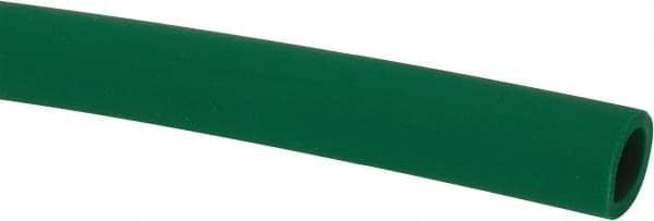 Made in USA - 1/4" ID x 3/8" OD, 1/16" Wall Thickness, Cut to Length (50' Standard Length) TPE Tube - Green, 64 Shore A Hardness - Americas Tooling