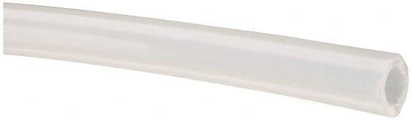 Made in USA - 3/16" ID x 5/16" OD, 1/16" Wall Thickness, Cut to Length (100' Standard Length) LLDPE Tube - Natural, 268 Max psi, 44 Shore D Hardness - Americas Tooling