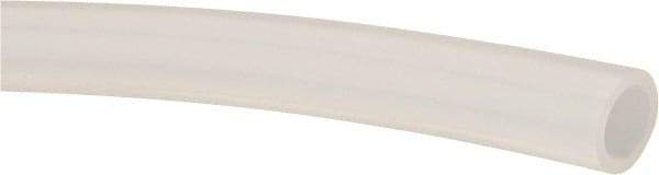 Made in USA - 5/16" ID x 7/16" OD, 1/16" Wall Thickness, Cut to Length (100' Standard Length) LLDPE Tube - Natural, 178 Max psi, 44 Shore D Hardness - Americas Tooling